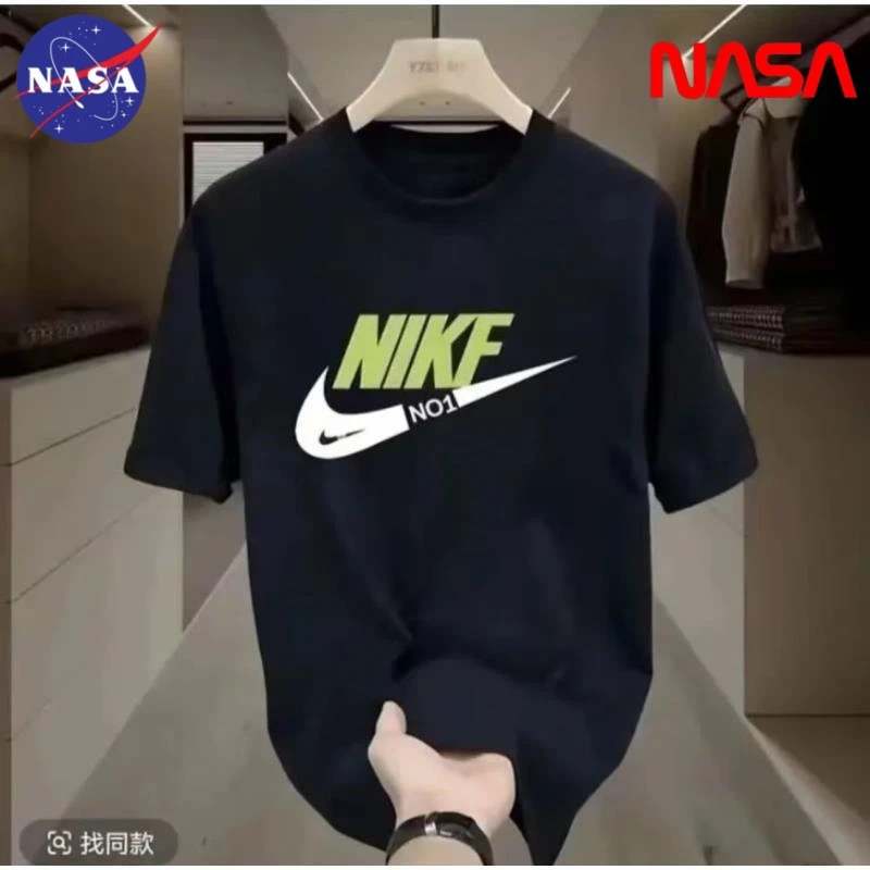 新款时尚百搭潮流情侣休闲潮流半袖圆领印花夏季男女同款T恤-A29