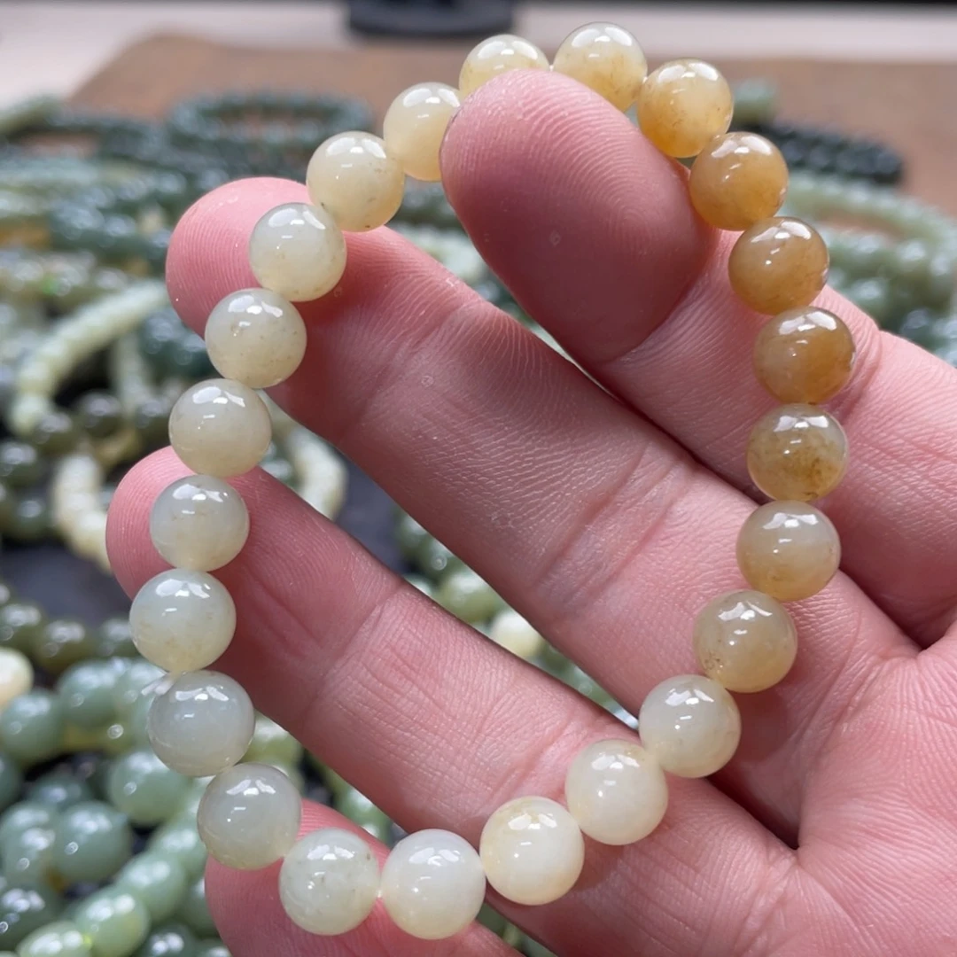 和田玉手链未镶嵌