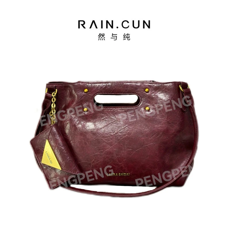 RAIN.CUN SD-50075-夜貂蝉 轻奢女士时尚通勤小众百搭斜挎包