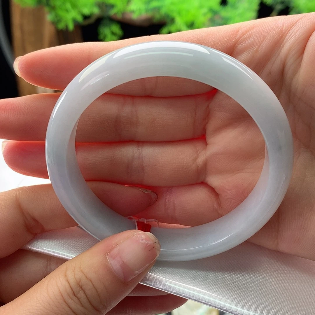 翡翠手镯未镶嵌58正圈