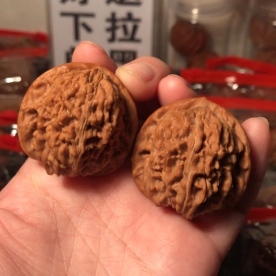 【闪购商品】文玩核桃把件四座楼40