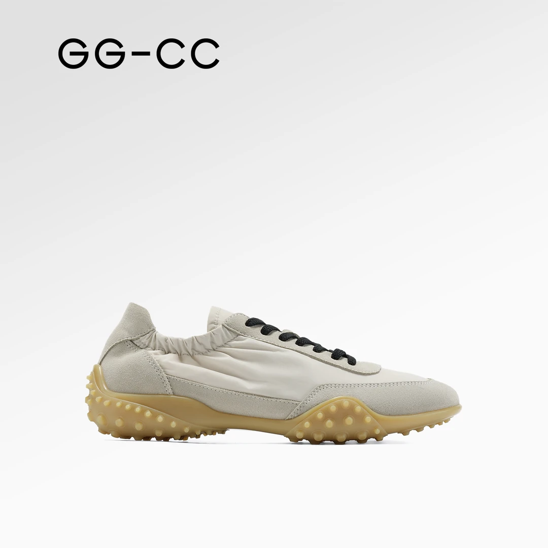 GG-CC【去野计划】2025春季新款复古拼接德训鞋休闲单鞋女6758