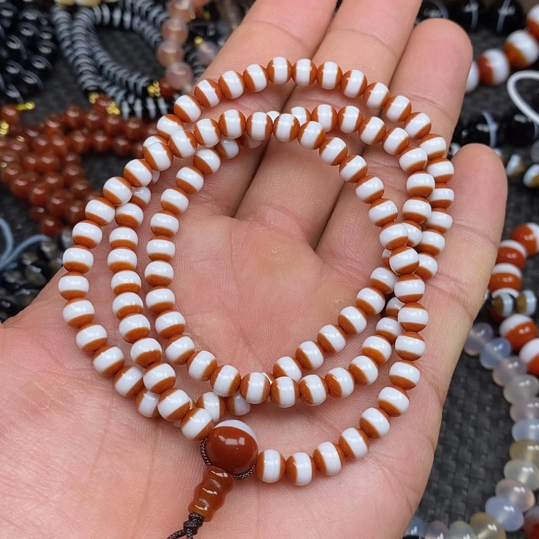 玛瑙/玉髓未镶嵌手链