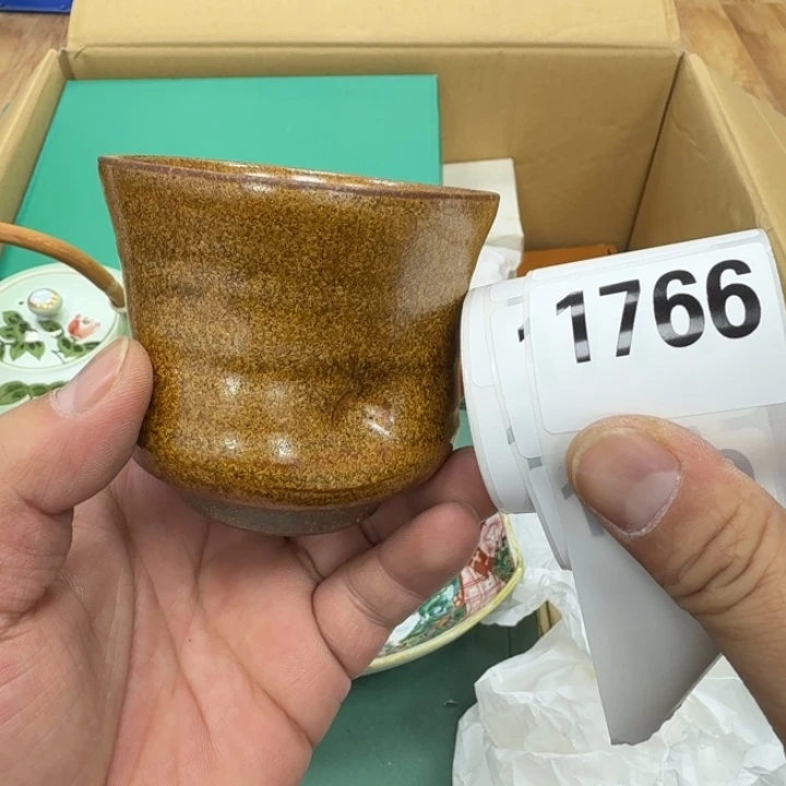 瓷片瞎*工艺品摆件瓷器摆件666