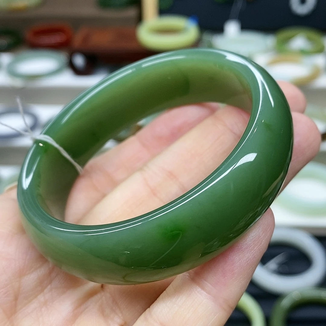 【闪购商品】和田玉（碧玉）手镯未镶嵌