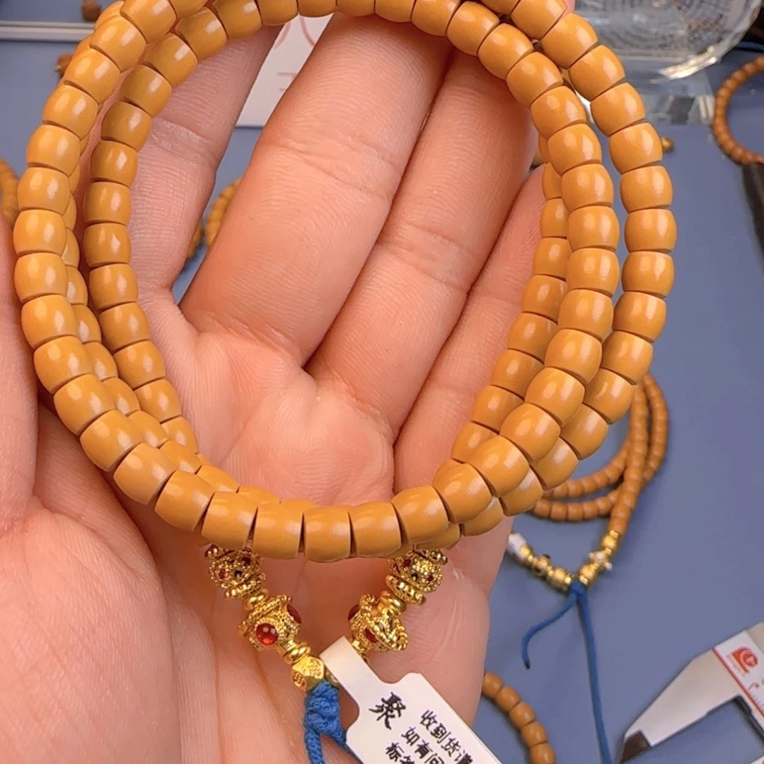 橄榄核手串宇*核尖直切尺寸6.3×120颗ss