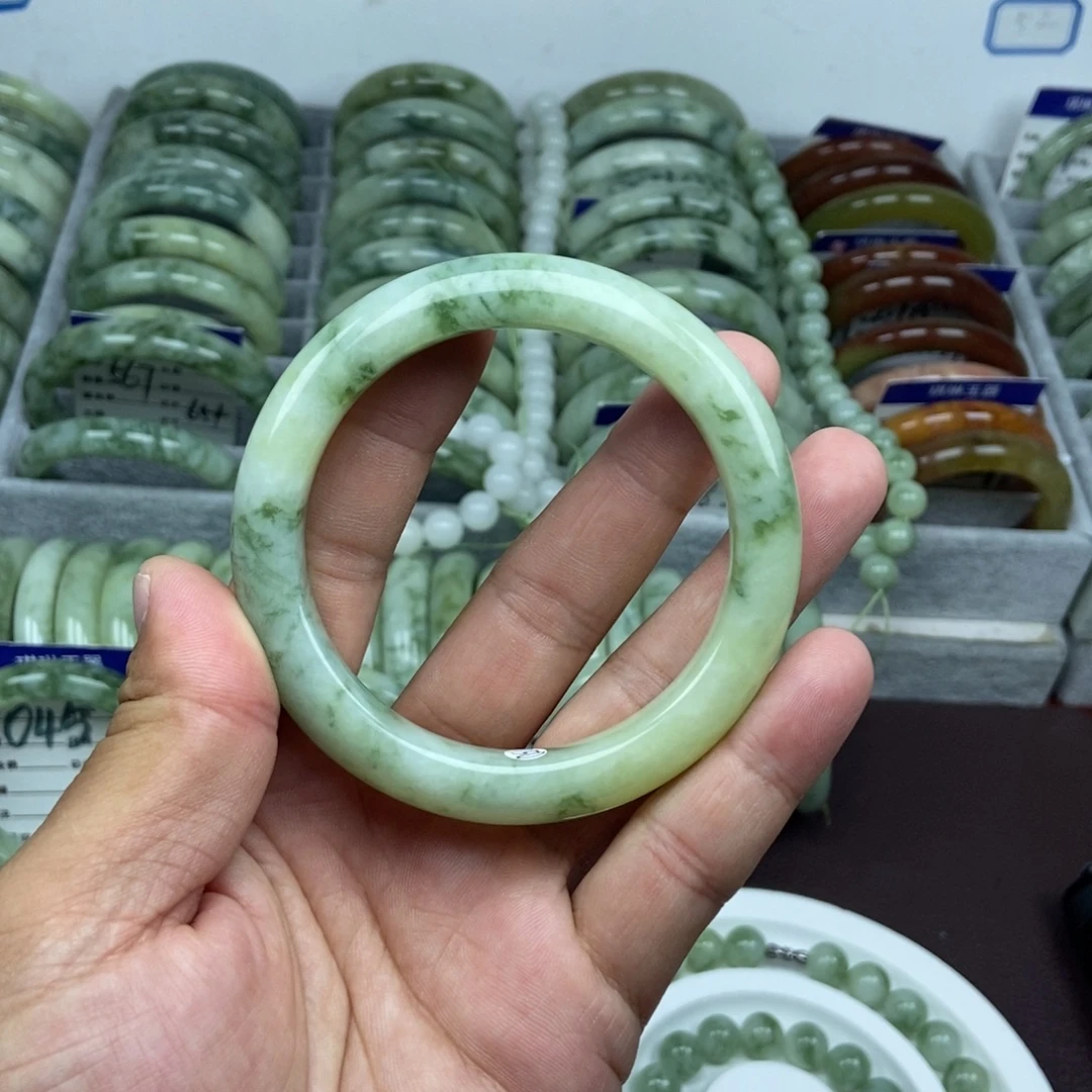 *****未镶嵌蛇纹石玉手镯