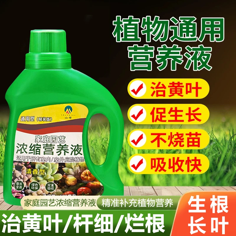 浓缩植物营养液通用型花肥绿植盆栽水培养花专用液