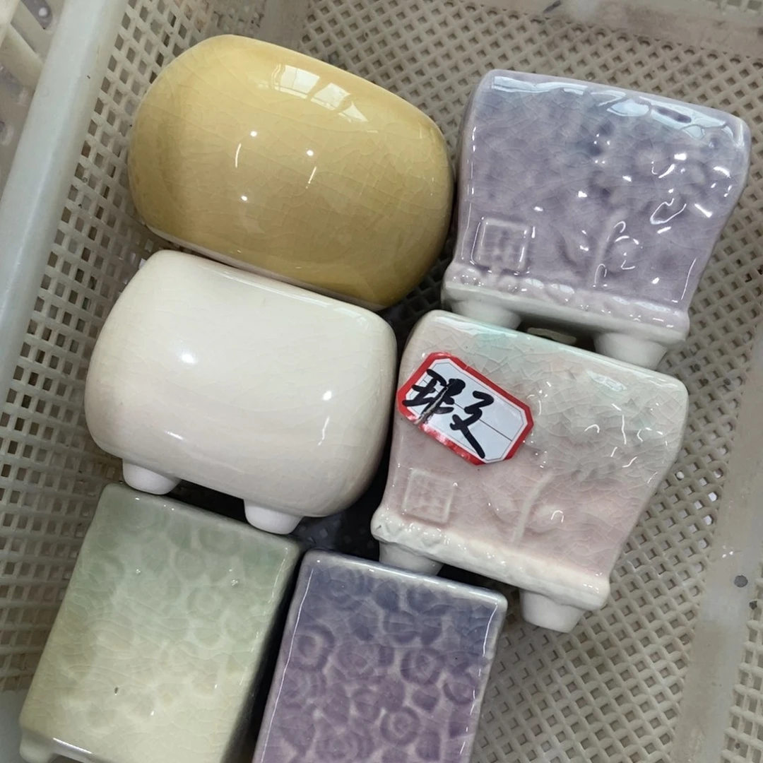 红陶高温陶瓷花盆