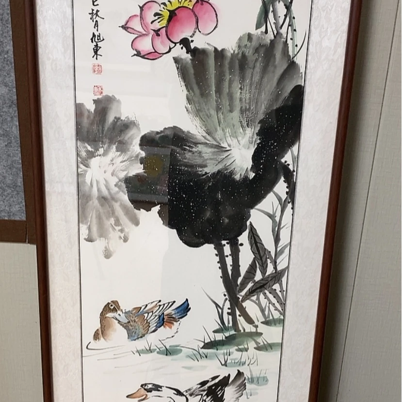 【闪购商品】国画手绘国画带框138.45