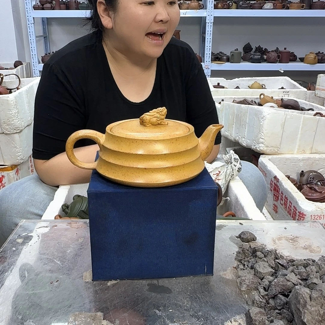 茶壶紫砂宜兴紫砂壶瑕疵