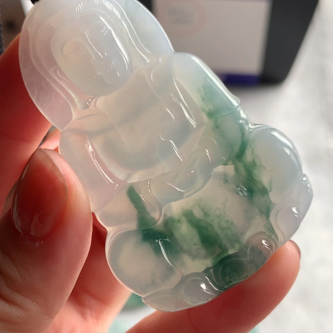 翡翠未镶嵌吊坠(不含链)翡翠