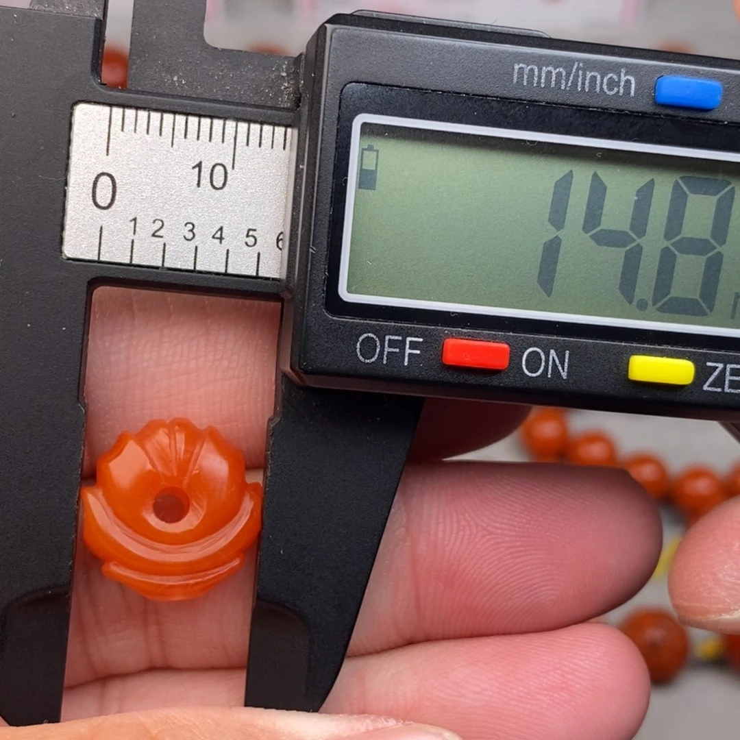 南红玛瑙配饰未镶嵌七***✨微瑕