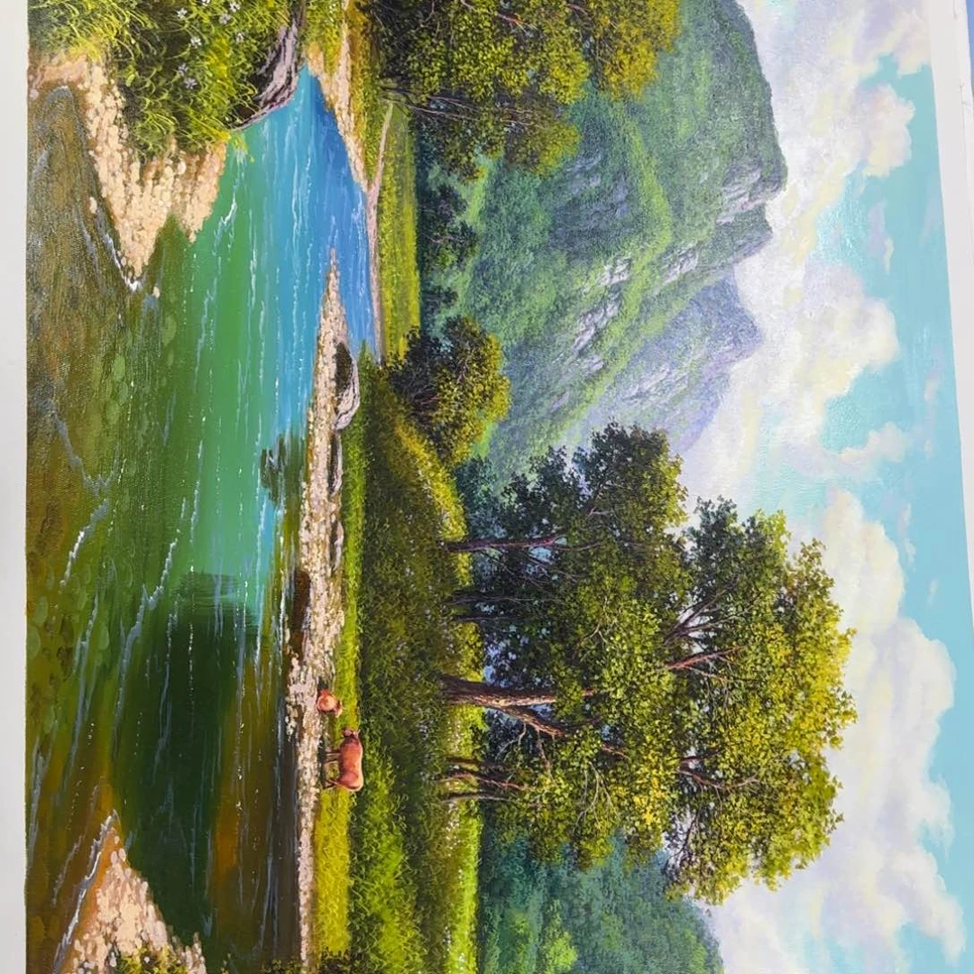 油画优惠活动开始了自己