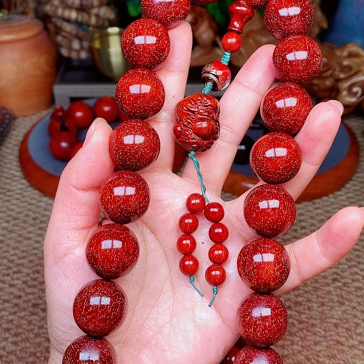 檀香紫檀（小叶紫檀）桃2.0手持红