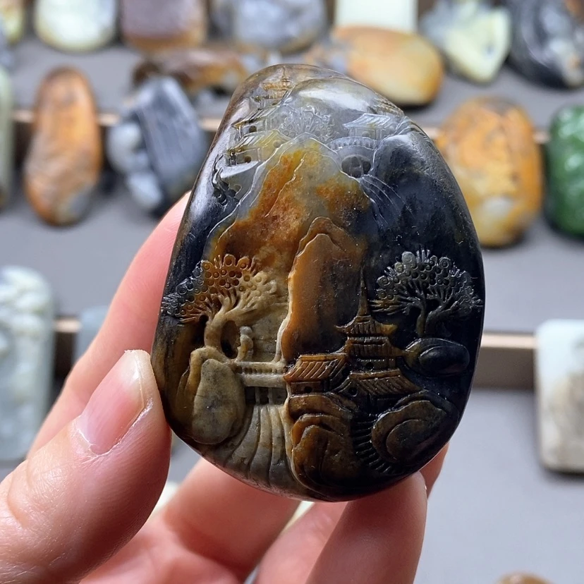 【闪购商品】未镶嵌和田玉把件命**造