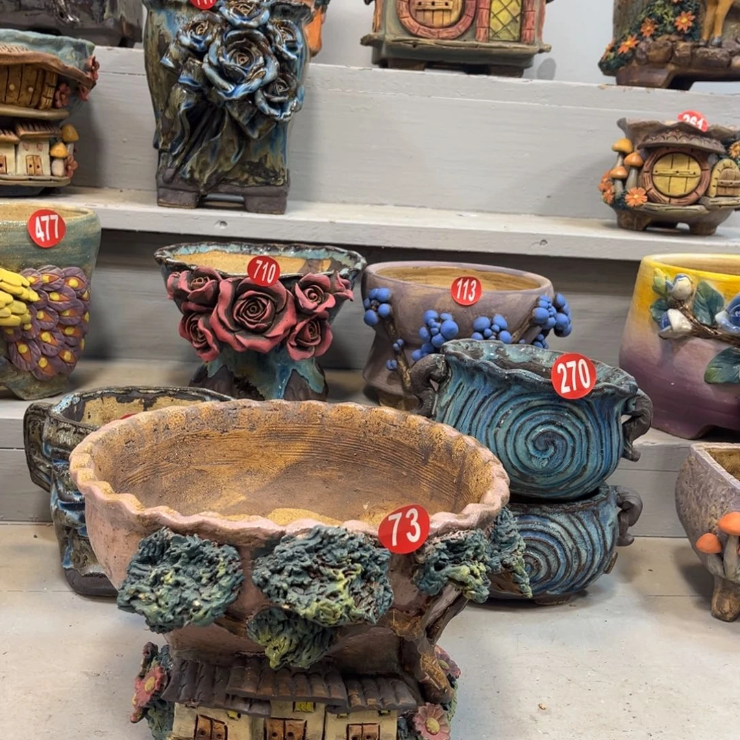 陶瓷73 号陶然花器厂家直销微瑕特价