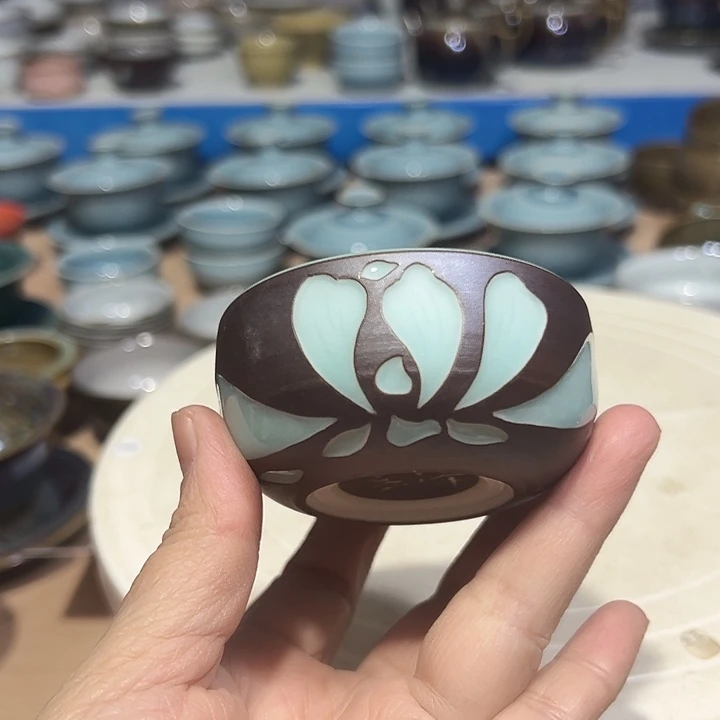 小米茶器龙泉青瓷