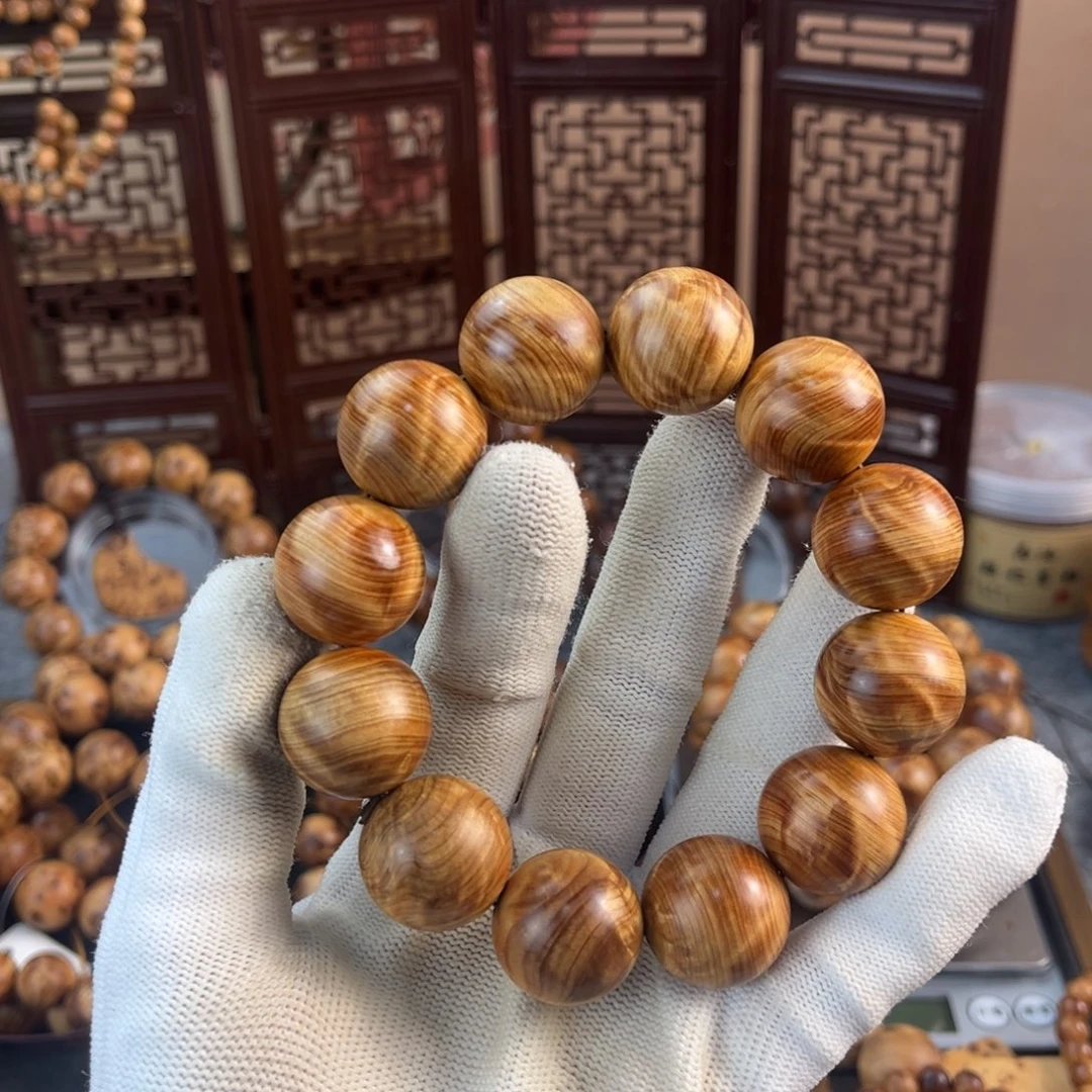 柏木手串/手链延**丶太行崖柏2.0红油闪电