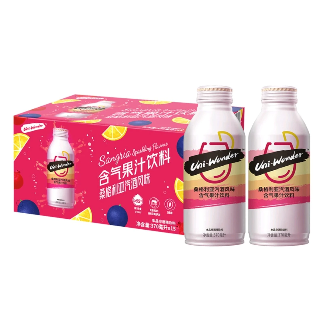 <山姆>桑格利亚含气果汁饮料一瓶370ml