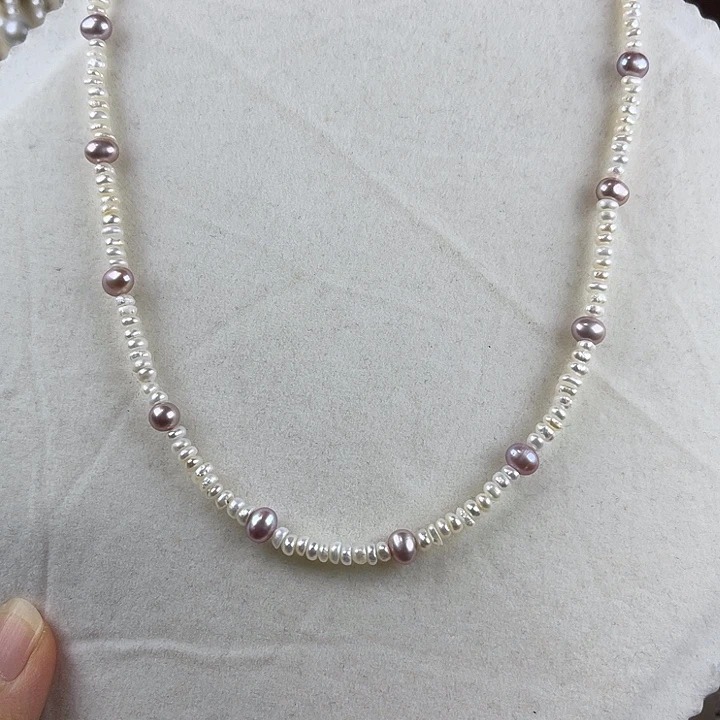 淡水珍珠颈饰未镶嵌