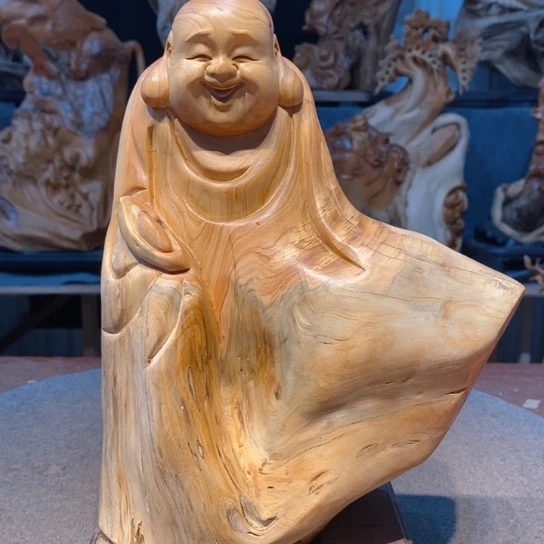 柏木（崖柏）根雕摆件