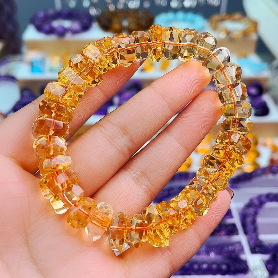 未镶嵌水晶手串天然