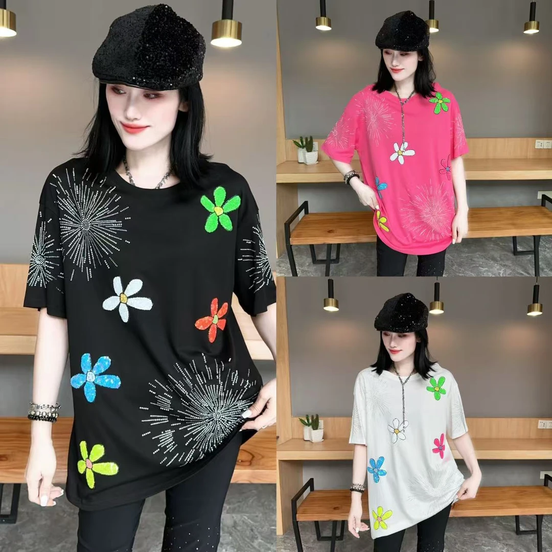 【YJ·高定】2025夏季薄款百搭显瘦设计感气质减龄半袖上衣女 YY2552