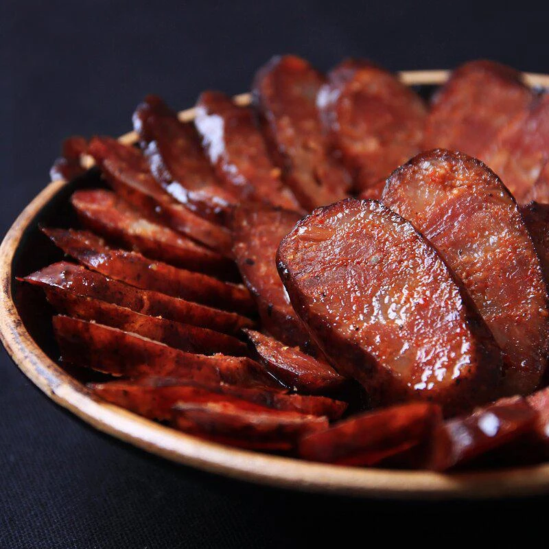 【现场称重】农家柏树枝烟熏腊香肠SCΩ