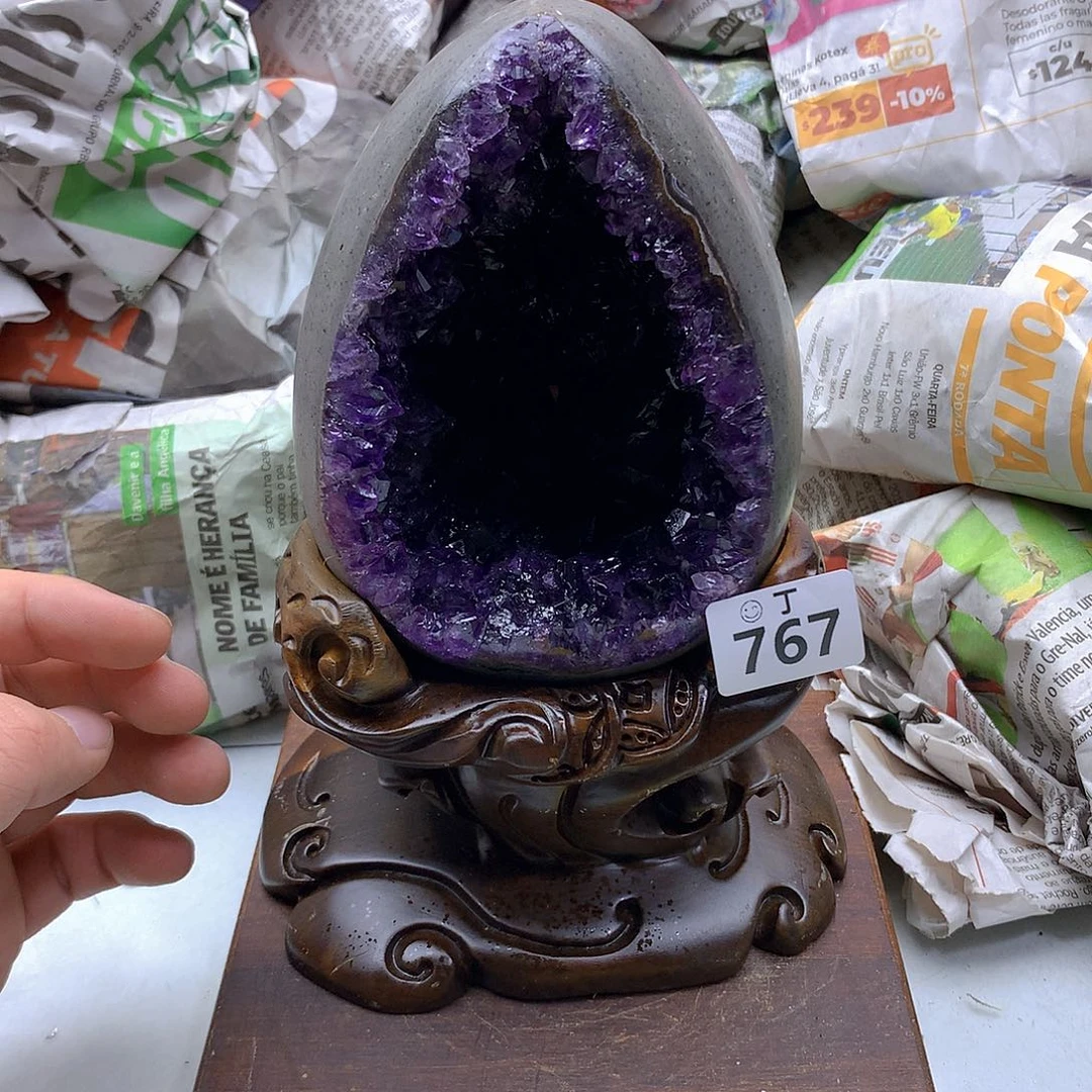 紫晶大型摆件（非配饰）未镶嵌