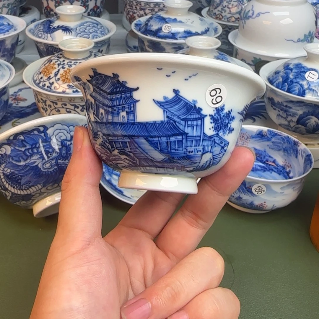彦祖纯手工手绘茶具69