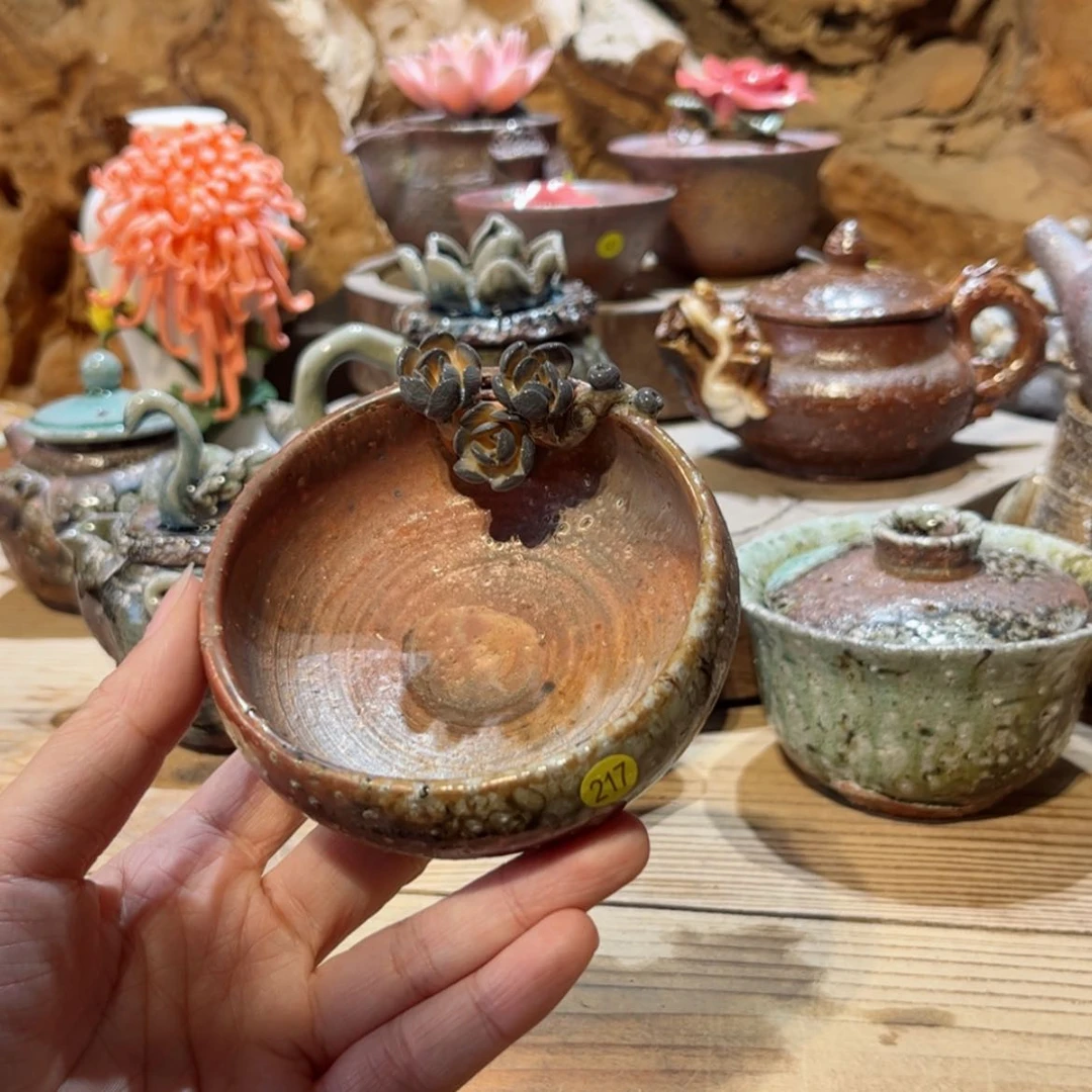 【闪购商品】柴烧茶具手工茶杯217