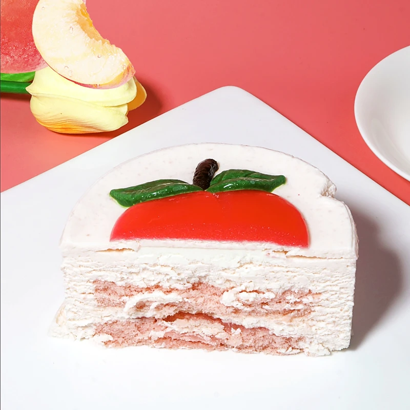 桃子味慕斯蛋糕约250g