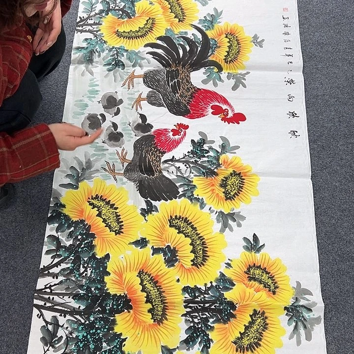 国画纯手绘国画作品大放漏