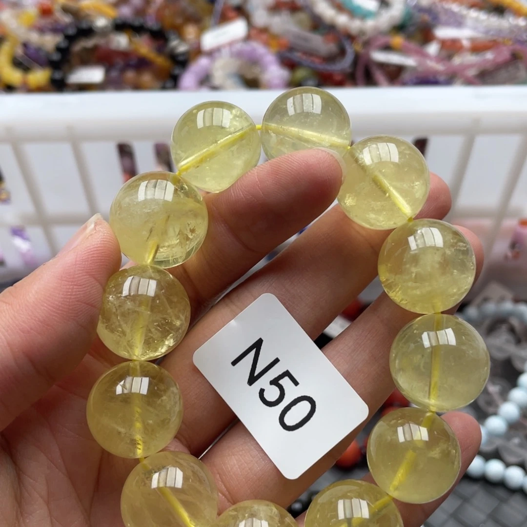 未镶嵌手链水晶多样性