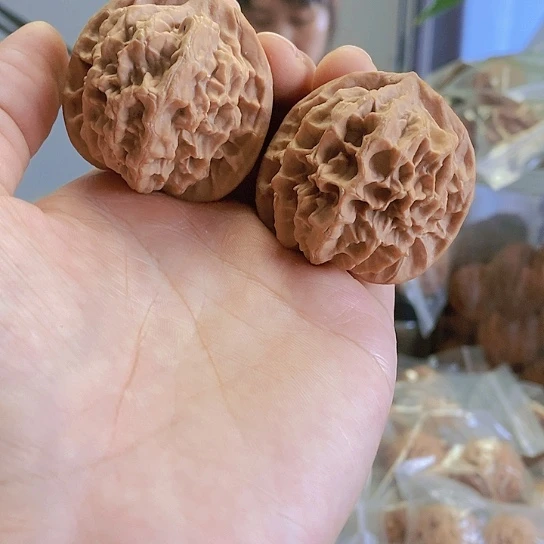 【闪购商品】把件文玩核桃43.5龙鳞