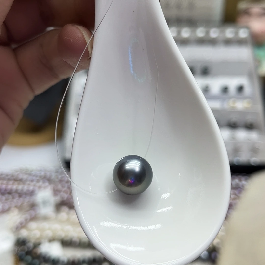 颈饰银S925镶嵌海水珍珠
