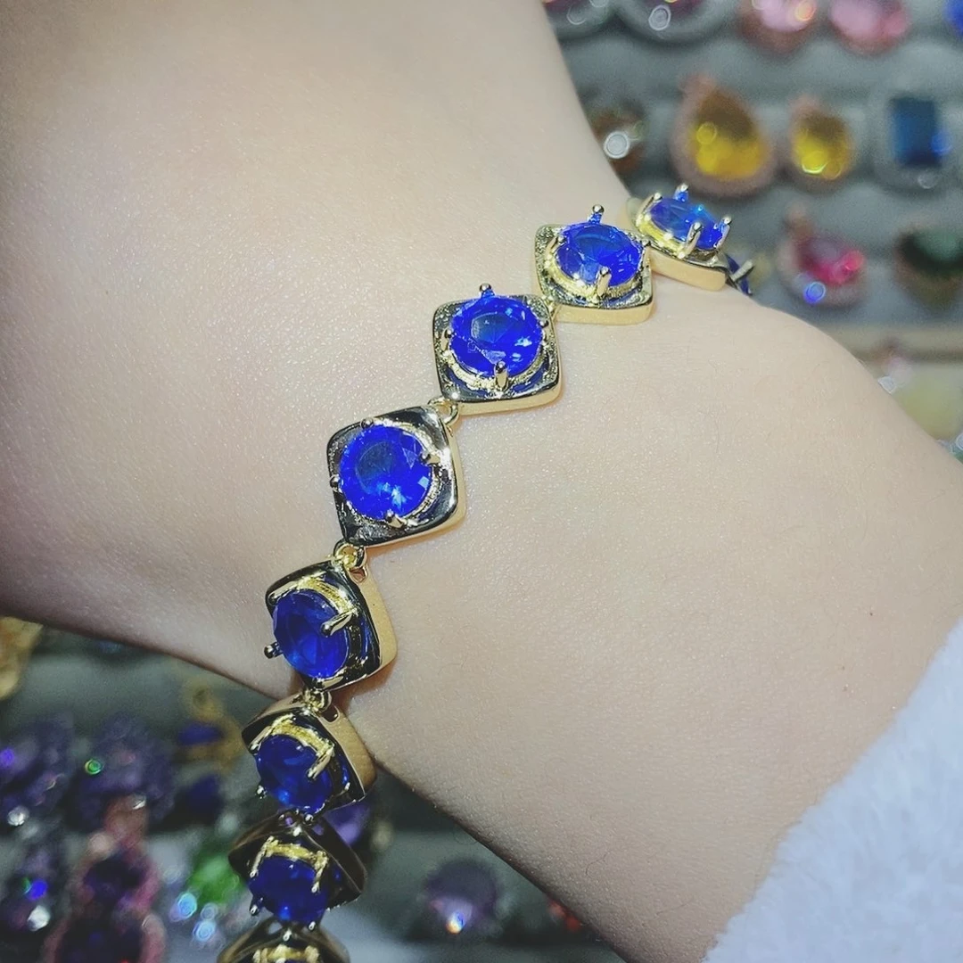 【闪购商品】托帕石耳饰银S925镶嵌