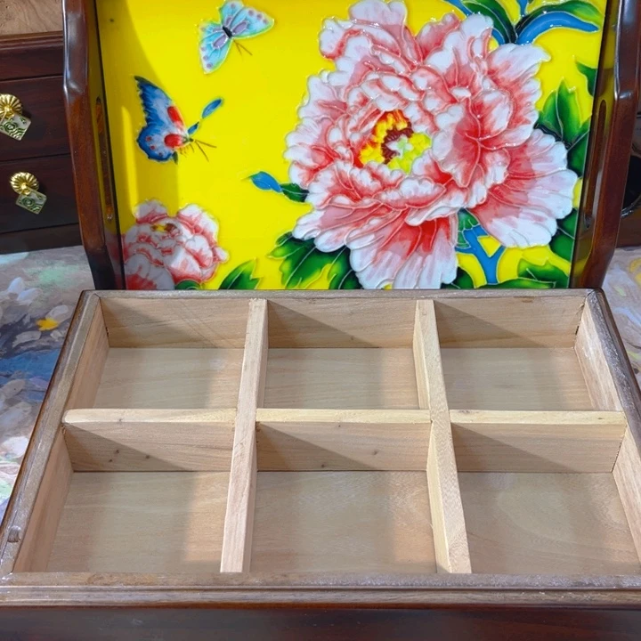 加大款瓷板画艺术作品两件套