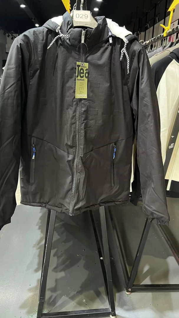 福利款  净版连帽加绒加厚棉服秋冬款保暖棉衣