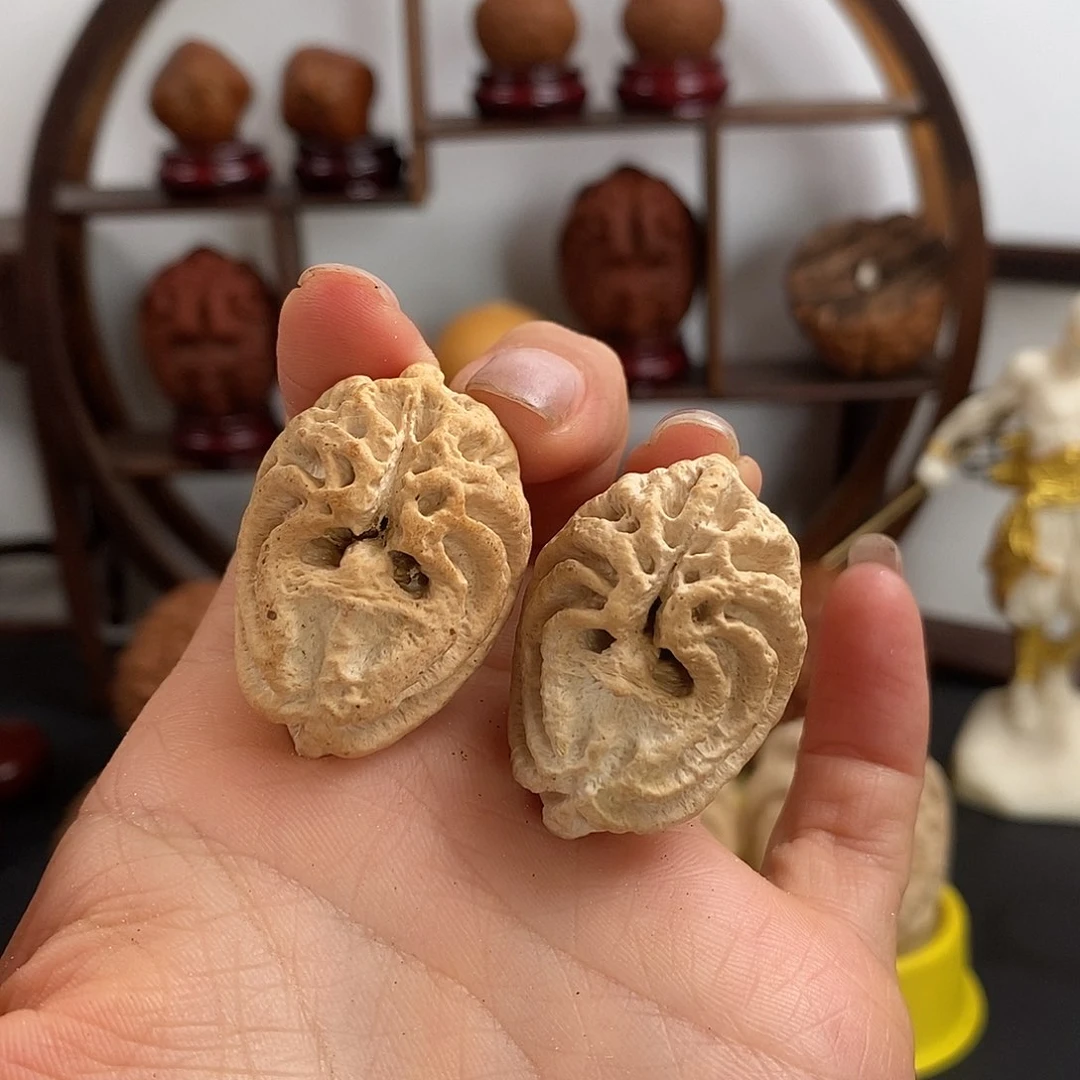 文玩核桃把件醉****尘鬼脸27