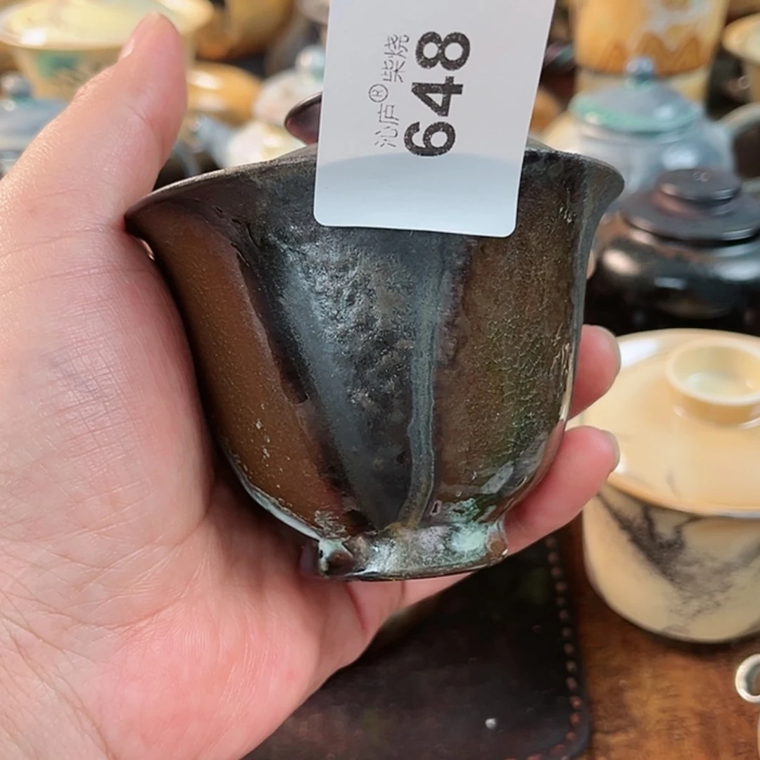 【闪购商品】妖*?沁庐柴窑古法柴烧全手工茶具