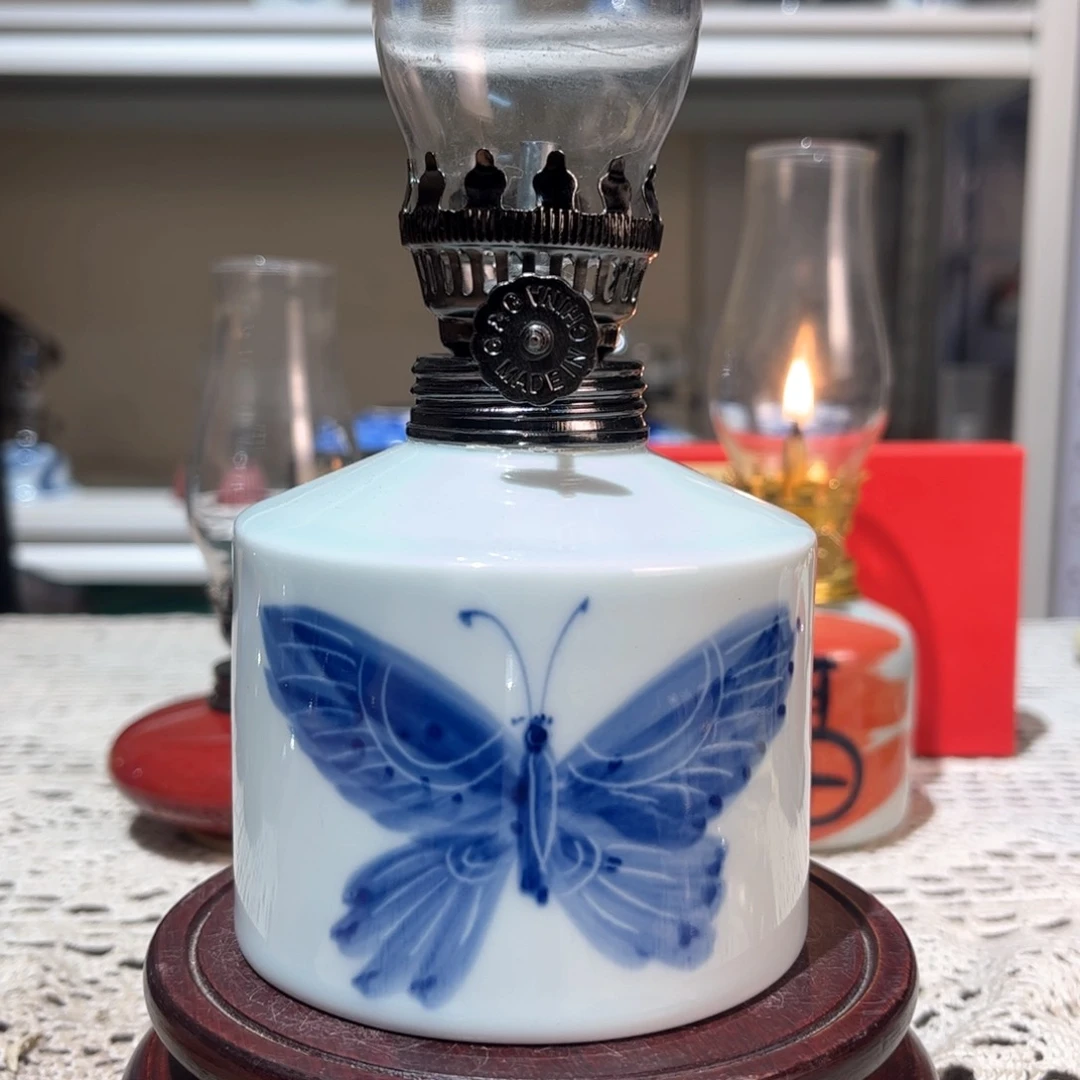 摆件景德镇陶瓷香薰灯