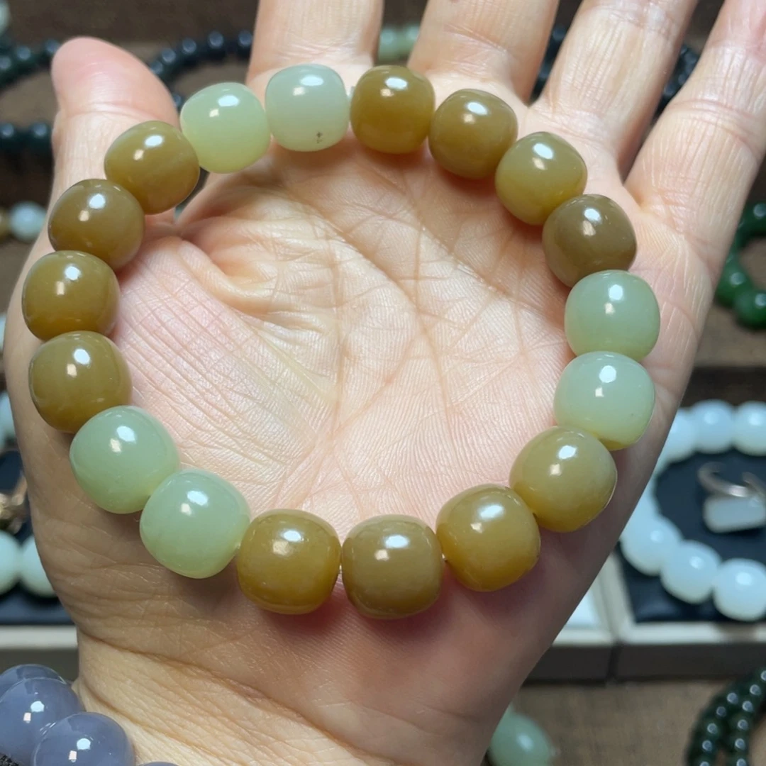 未镶嵌手链和田玉（青玉）