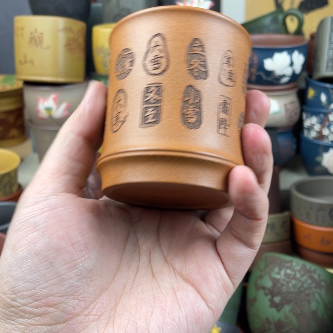 紫砂茶杯紫砂茶杯