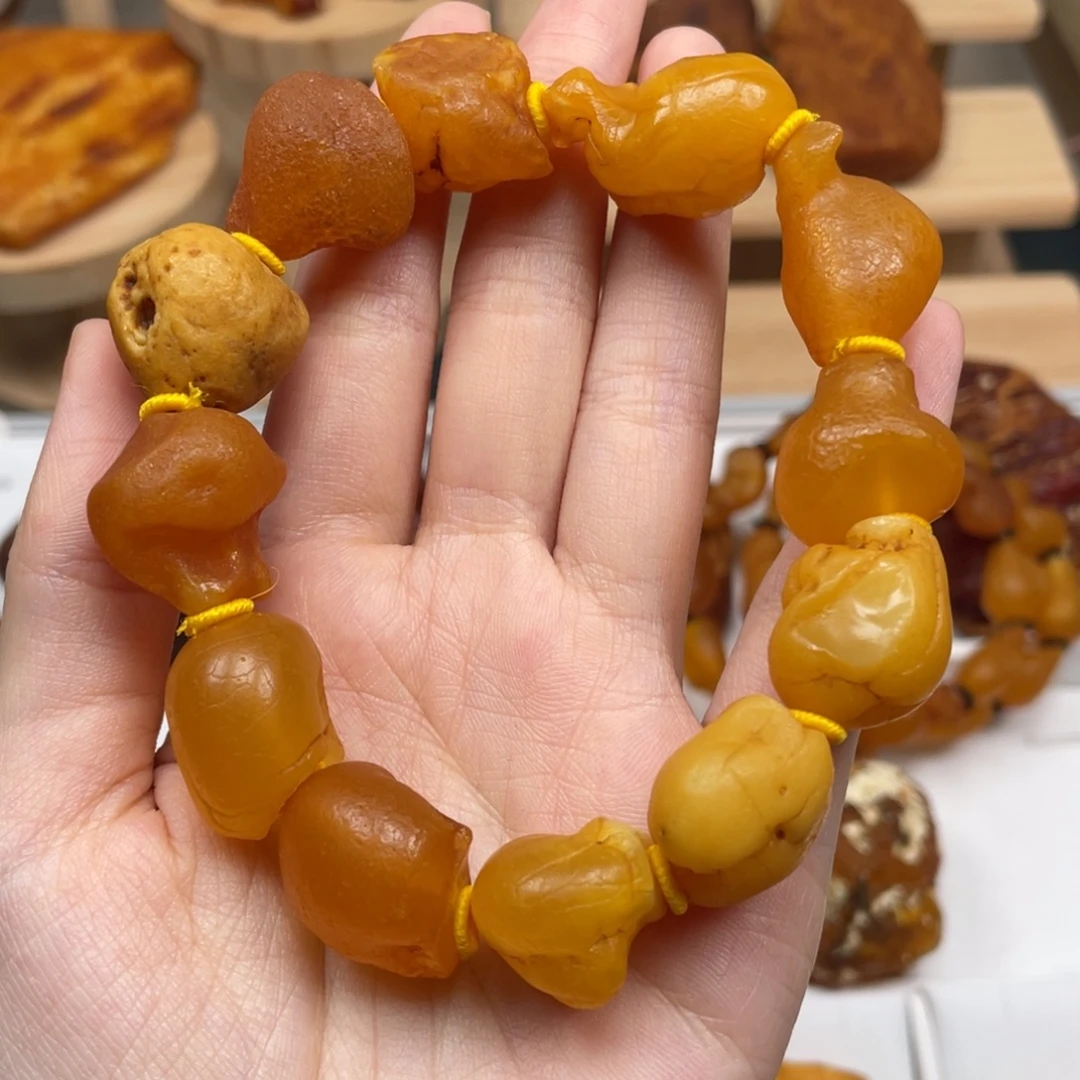琥珀未镶嵌珠宝奇石