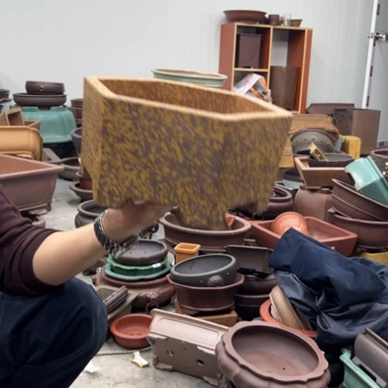 紫砂花盆中香薰装饰等各种