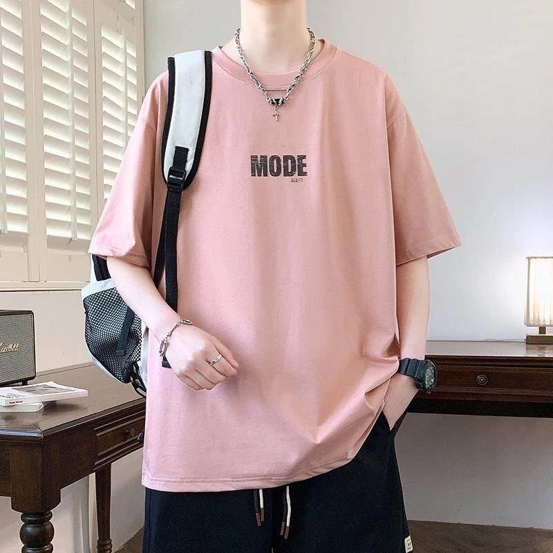 夏季青少年短袖t恤男孩12-15岁初中学生13大童16夏装半袖体恤上衣