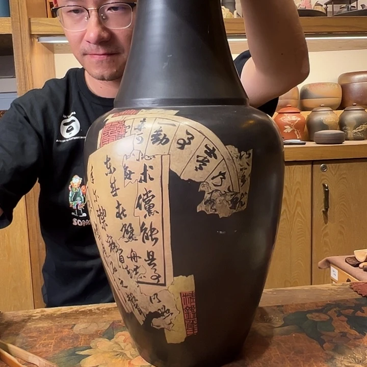 壶饿****吃建水紫陶全手工制作