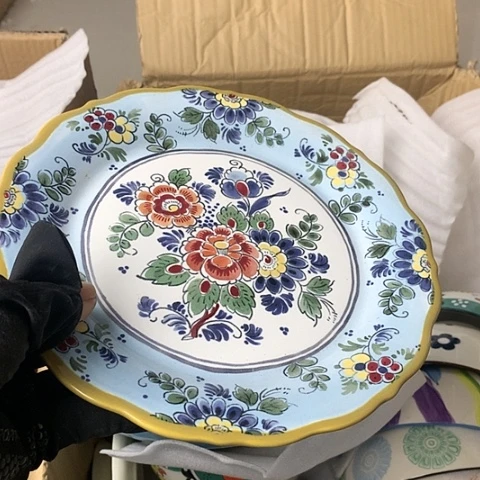 盘陶瓷制品满25拼单发货默认微瑕